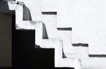 Escaliers blancs
