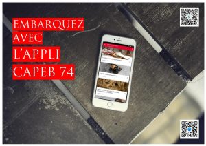 embarquez avec l'appli capeb74