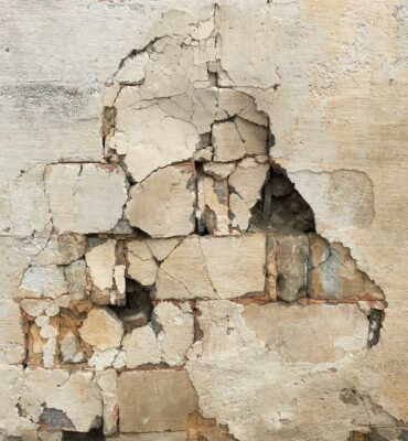 mur casse fissure
