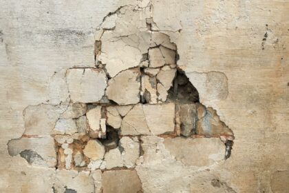 mur casse fissure